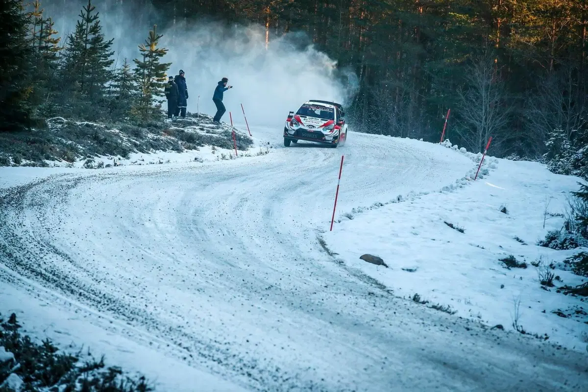 WRC 2020. Svezia D-2. È Elfyn Evans, Toyota (14)