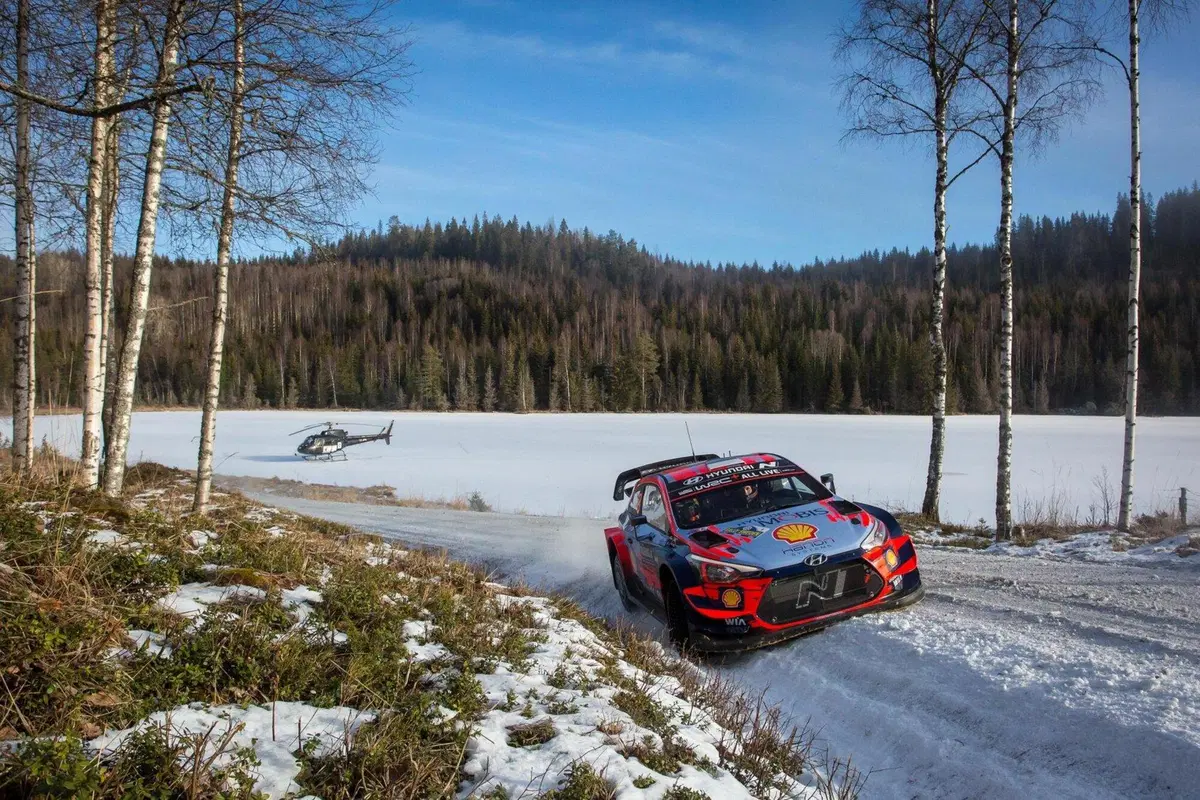 WRC 2020. Svezia D-2. È Elfyn Evans, Toyota (16)