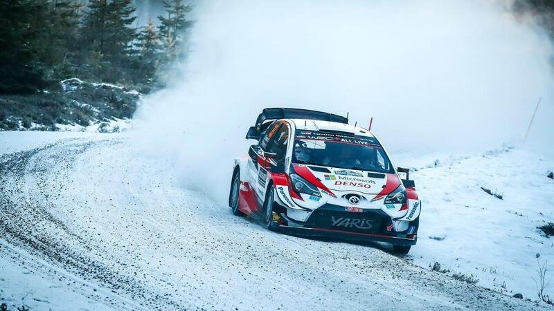 WRC 2020. Svezia D-2. &Egrave; Elfyn Evans, Toyota