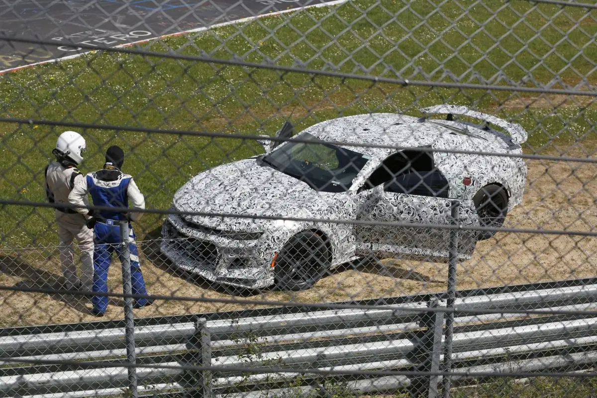 Nuova Chevrolet Camaro Z28, “botto” al Nurburgring (7)