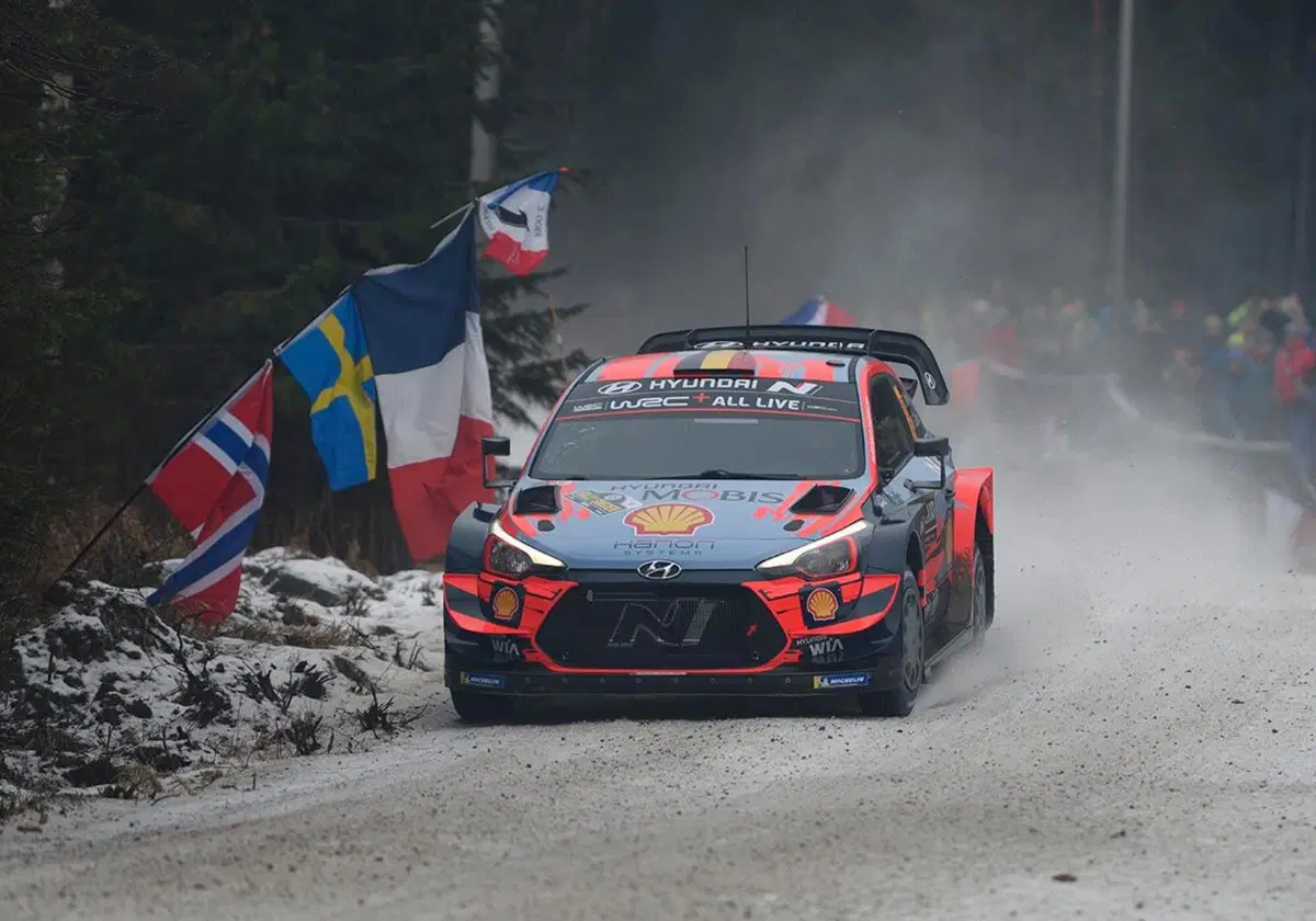 WRC 2020. Rally Svezia. Eccezionali Elfyn Evans, Kalle Rovanpera, Toyota (6)