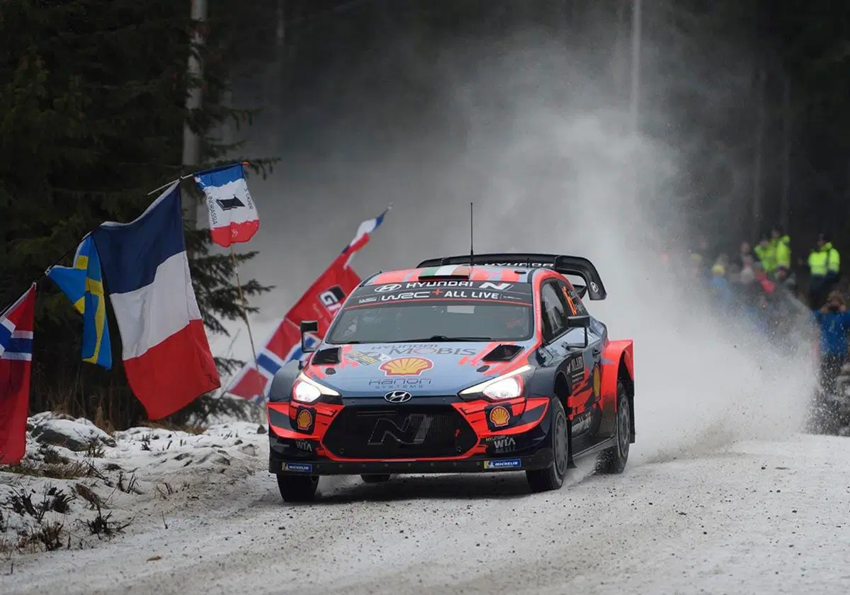WRC 2020. Rally Svezia. Eccezionali Elfyn Evans, Kalle Rovanpera, Toyota (7)