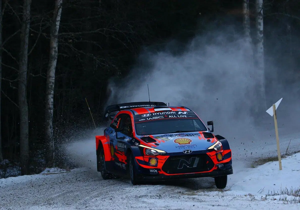 WRC 2020. Rally Svezia. Eccezionali Elfyn Evans, Kalle Rovanpera, Toyota (10)