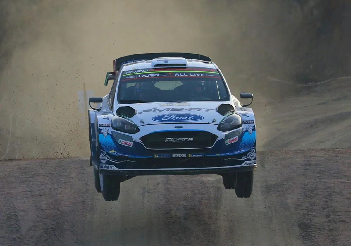 WRC 2020. Rally Svezia. Eccezionali Elfyn Evans, Kalle Rovanpera, Toyota (12)