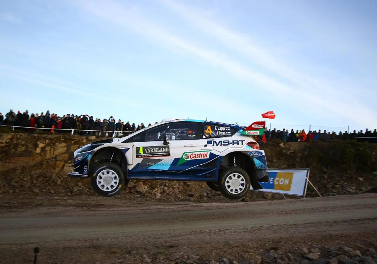 WRC 2020. Rally Svezia. Eccezionali Elfyn Evans, Kalle Rovanpera, Toyota (13)