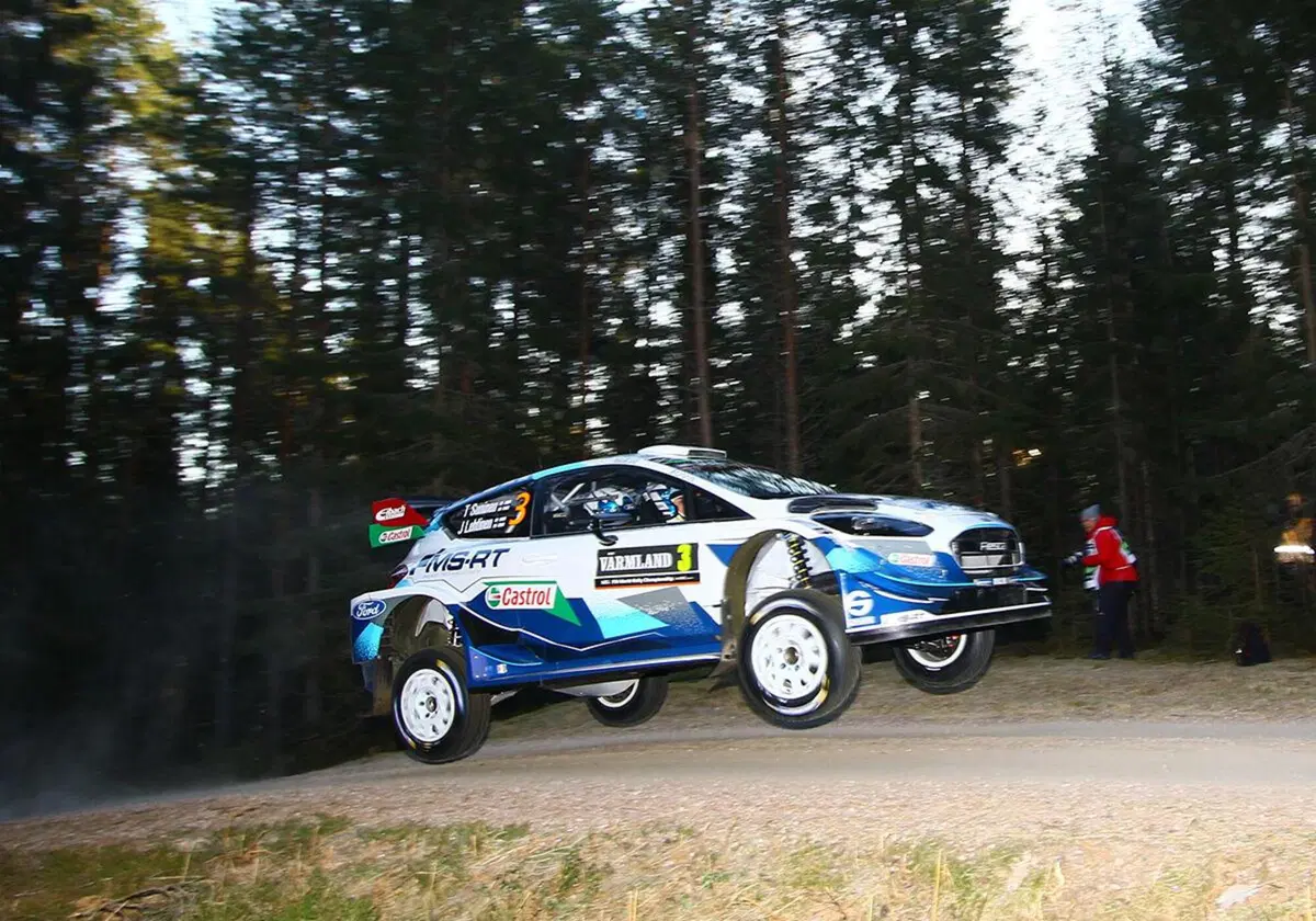 WRC 2020. Rally Svezia. Eccezionali Elfyn Evans, Kalle Rovanpera, Toyota (20)