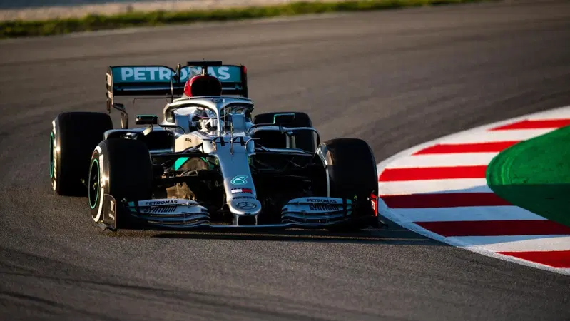 F1 2020, test Barcellona, Day 1: Hamilton al top