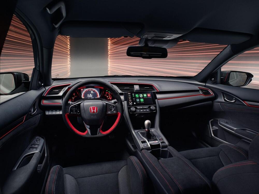 Gli interni del Honda Civic Type R 2020 Sport Line