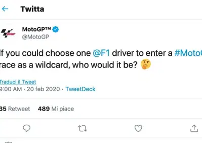 Un pilota di Formula 1 con la wildcard in MotoGP? Ecco chi vorrebbero i tifosi