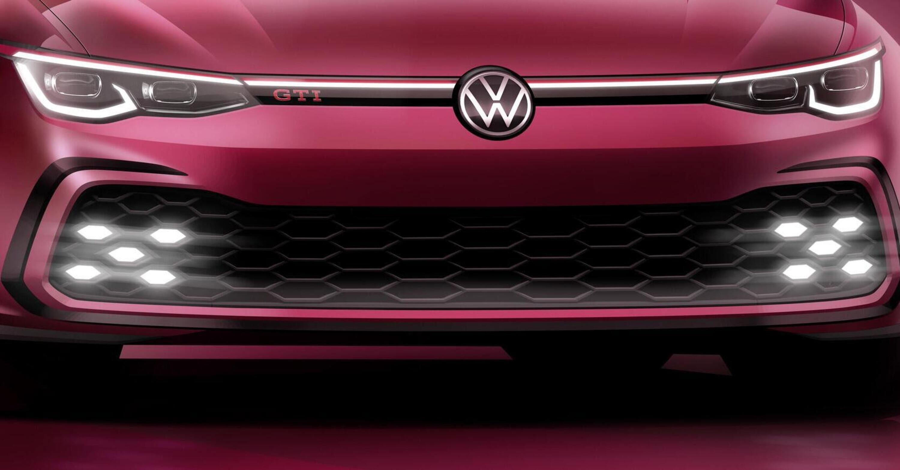 Volkswagen Golf GTI Mk8: un nuovo dettaglio prima di Ginevra 2020