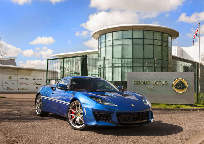 Lotus Evora 400 Hethel Edition, edizione speciale per i 50 anni