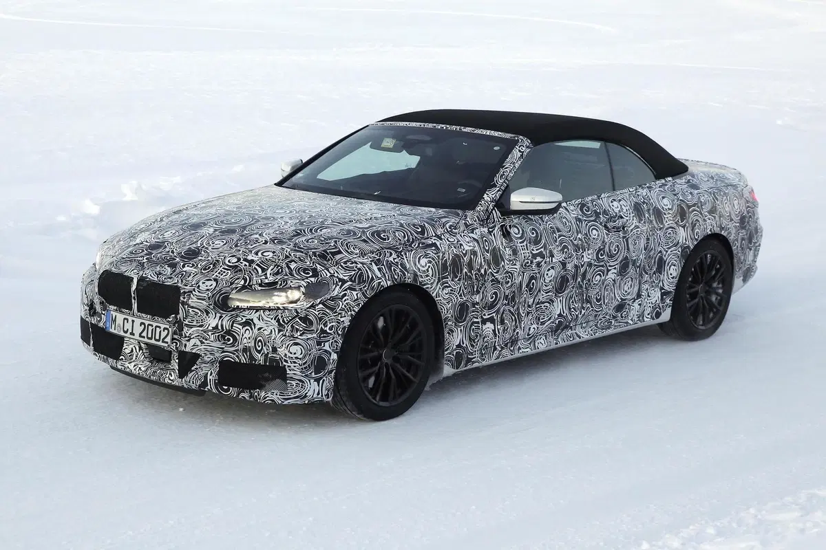 Nuova BMW Serie 4: avvistata con la maxi griglia [Foto spia] (6)