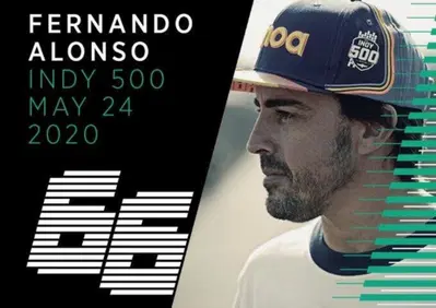 Fernando Alonso, con McLaren alla 500 Miglia di Indianapolis 2020