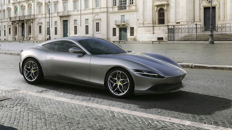 Tra le &quot;star&quot; delle giornate del Salone si pu&ograve; citare certamente la nuova Ferrari Roma, che segna un netto cambio di passo nello stile per il Cavallino
