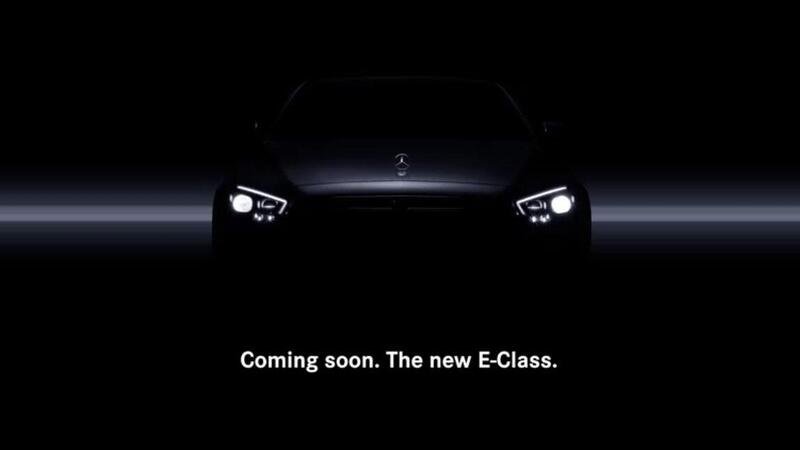 Mercedes Classe E restyling, diffuso un teaser