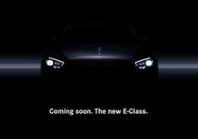 Mercedes Classe E restyling, diffuso un teaser