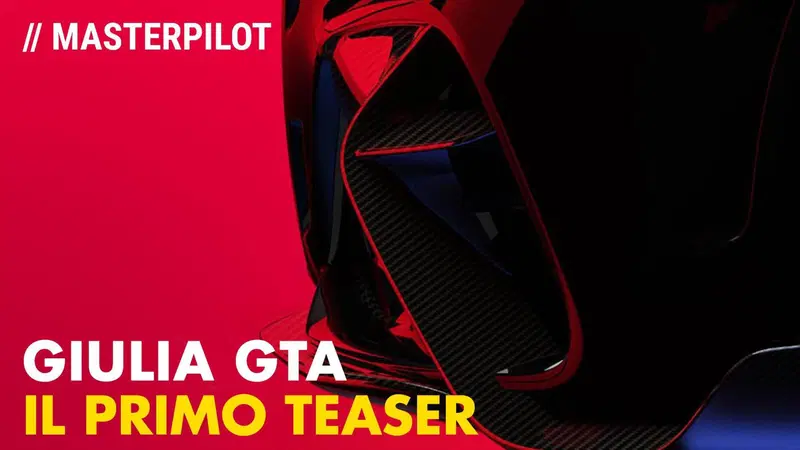 Alfa Romeo Giulia GTA, il primo teaser ufficiale. Presentazione 2 marzo ore 16.30