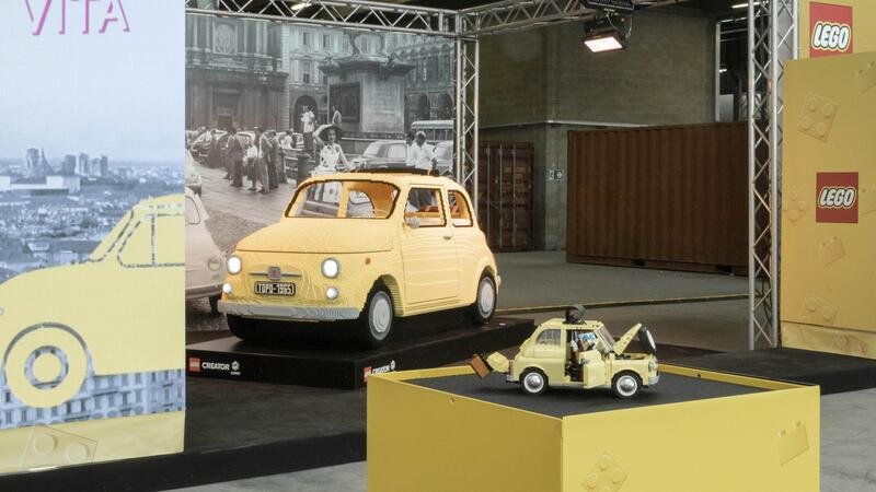 Ecco la Fiat 500.. di LEGO!