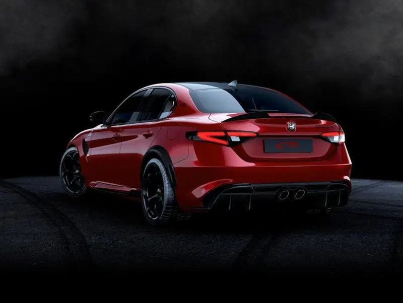 Il posteriore dell'attesissima Alfa Romeo Giulia GTA