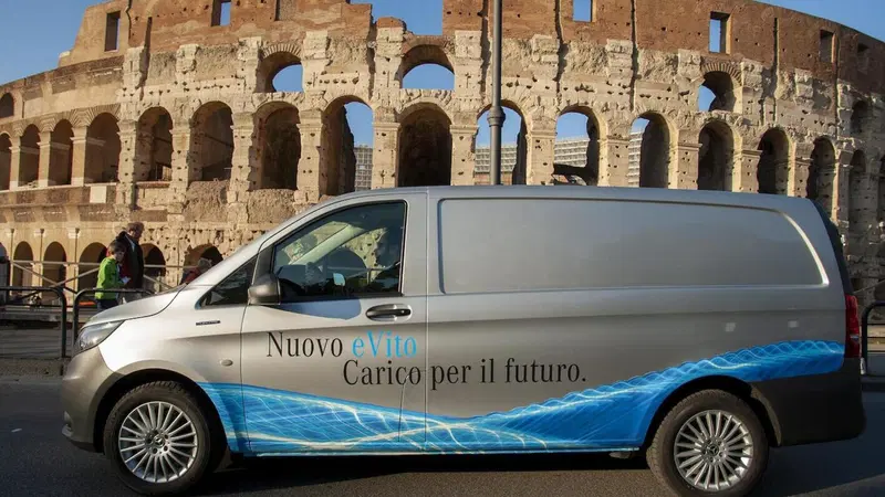 Mercedes eVito: arriva l'elettrico tuttofare