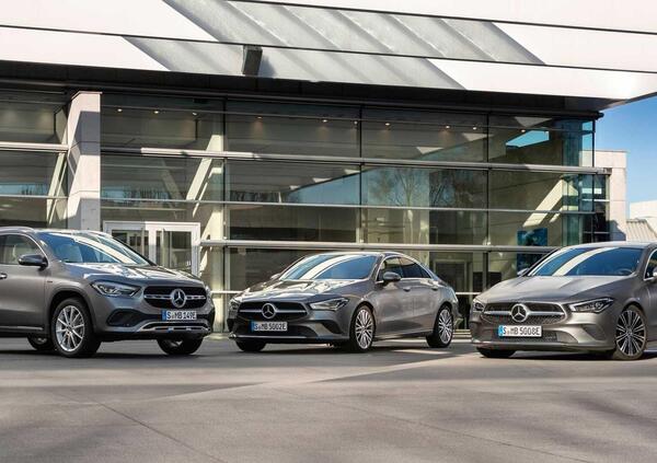 Mercedes CLA e GLA 250e, le compatte diventano ibride plug-in