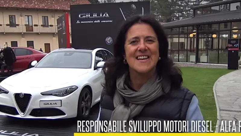 Maria Grazia Lisbona, Responsabile Diesel Alfa Romeo: "Motore all'altezza della nostra storia"