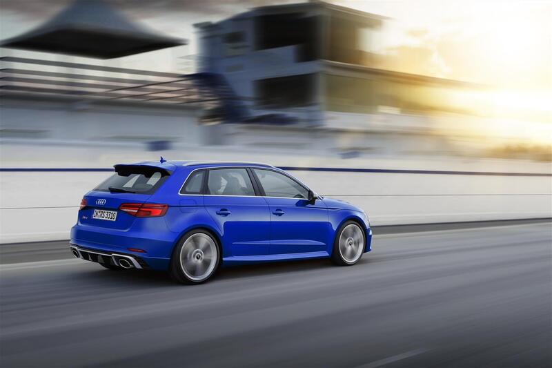 Tanti dettagli speciali per la RS3 Sportback 25 yeaRS