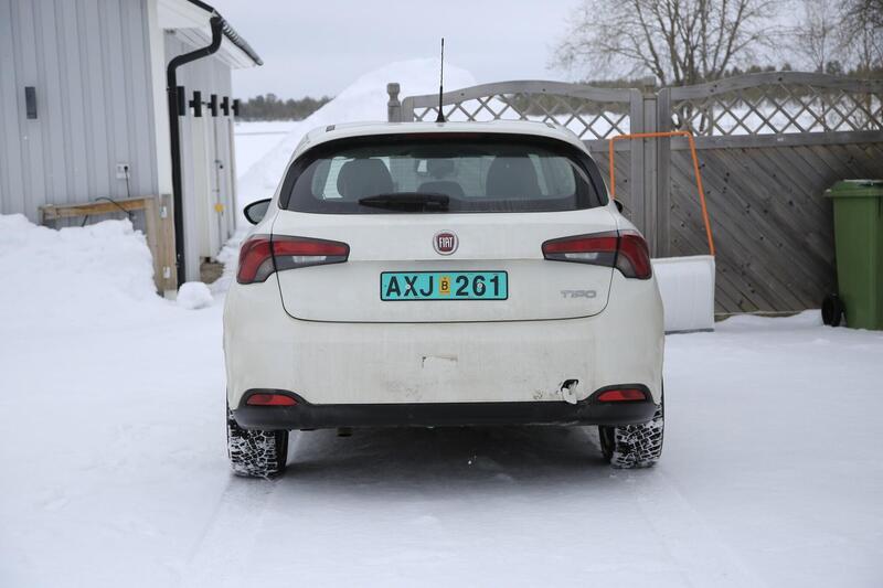 Non sembrano esserci grandi cambiamenti al posteriore per la Fiat Tipo