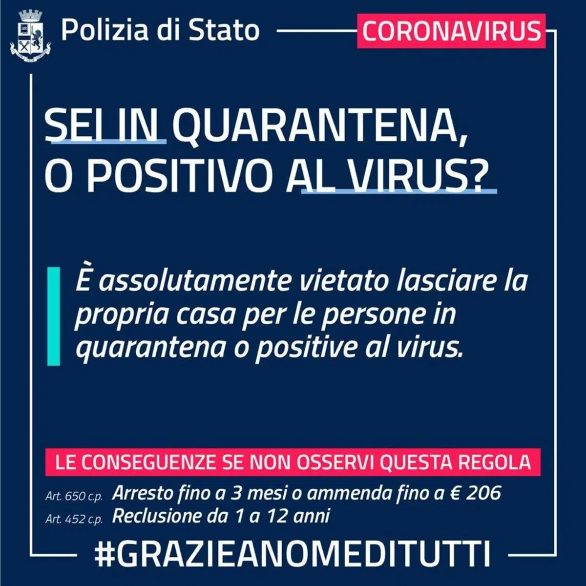 Coronavirus: spostamenti, cosa fare e cosa no. Le 12 regole della Polizia di Stato (6)