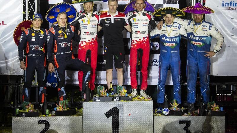 WRC 2020. Rally Mexico. Full Ogier (Toyota) &egrave; vittoria, leadership e record