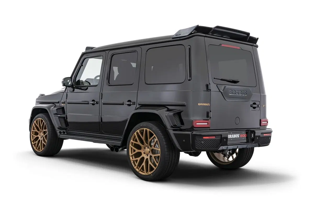 Brabus Mercedes G 63 AMG Black And Gold Edition: non solo estetica (3)