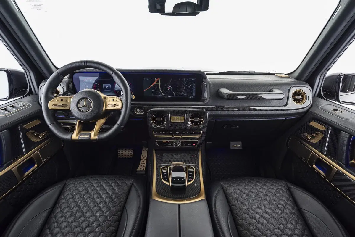 Brabus Mercedes G 63 AMG Black And Gold Edition: non solo estetica (9)