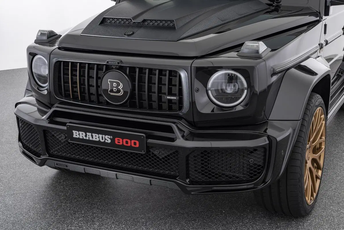 Brabus Mercedes G 63 AMG Black And Gold Edition: non solo estetica (8)