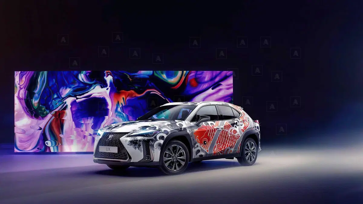 [VIDEO] Lexus, ecco la prima auto tatuata al mondo
