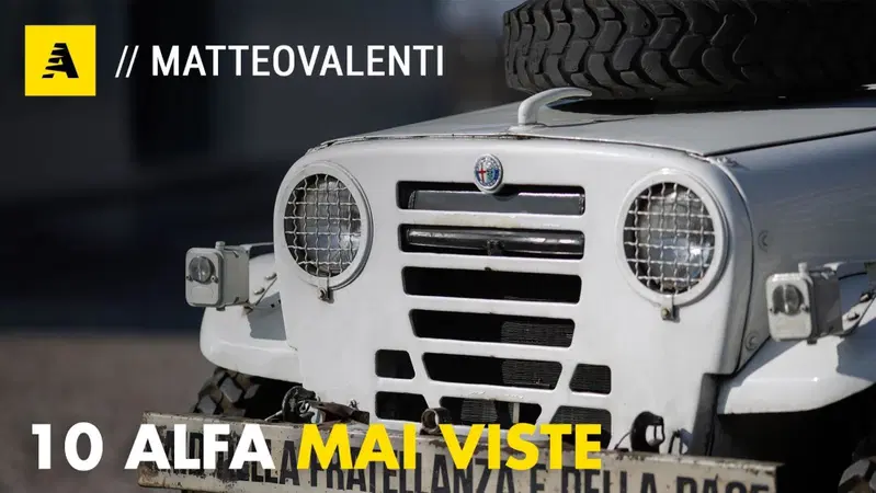 10 ALFA Romeo che non avete MAI visto [Video]
