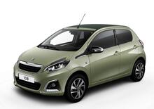 Peugeot 108: nuovi colori e interni rinfrescati per la citycar