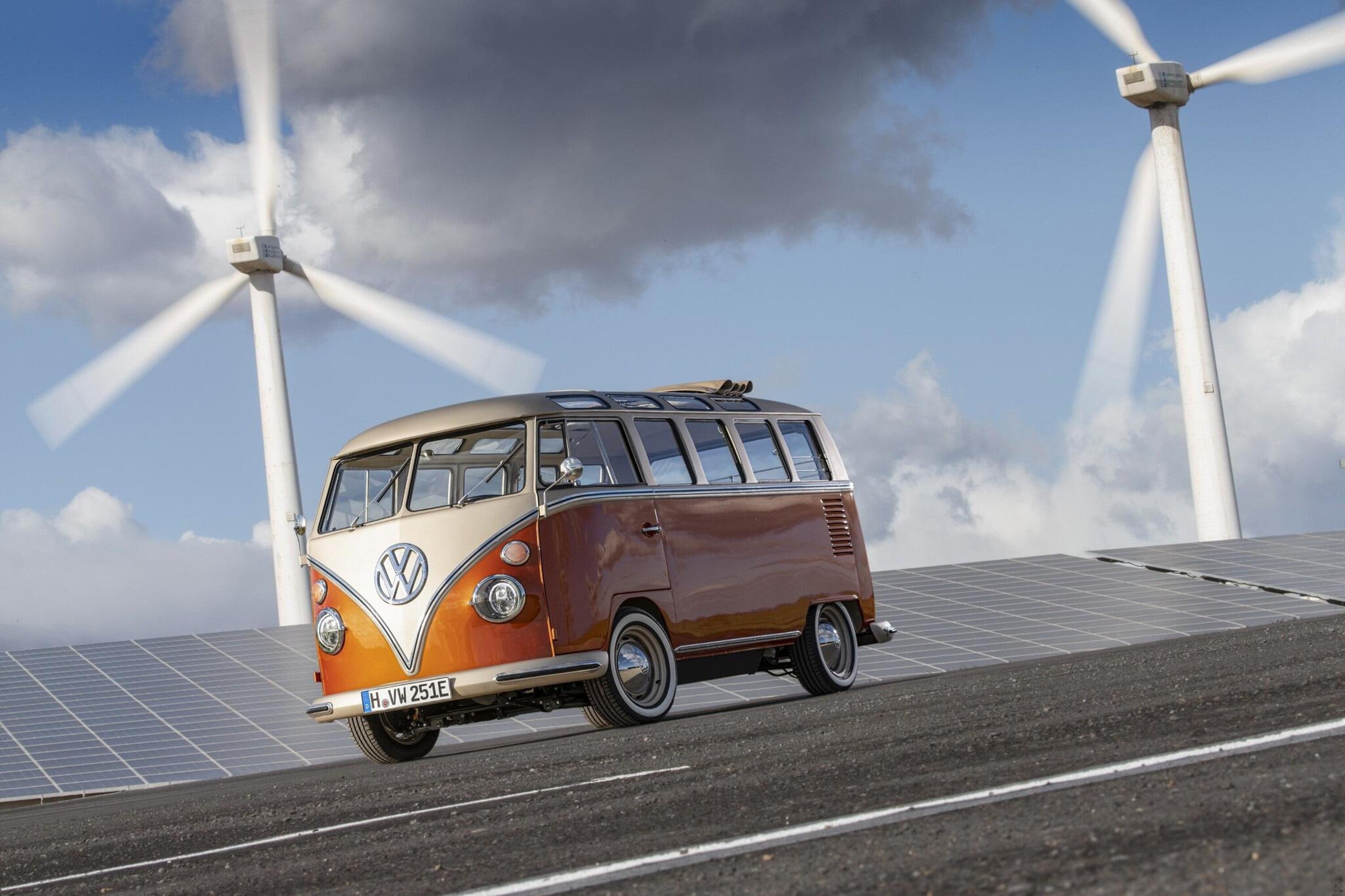 Volkswagen e-Bulli Concept: elettrico dal 1966 con tecnologie 2020
