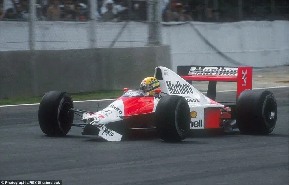 Che "vergogna, per il doppiato": ha osato tagliare strada e musetto al grande Senna mentre vinceva il suo GP di Casa