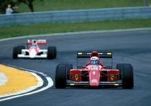 F1 '20 sospesa & GP Revival '90, Shock Brasile: Senna patisce la chicane mobile e Prost vince la sua prima in Rosso [video]