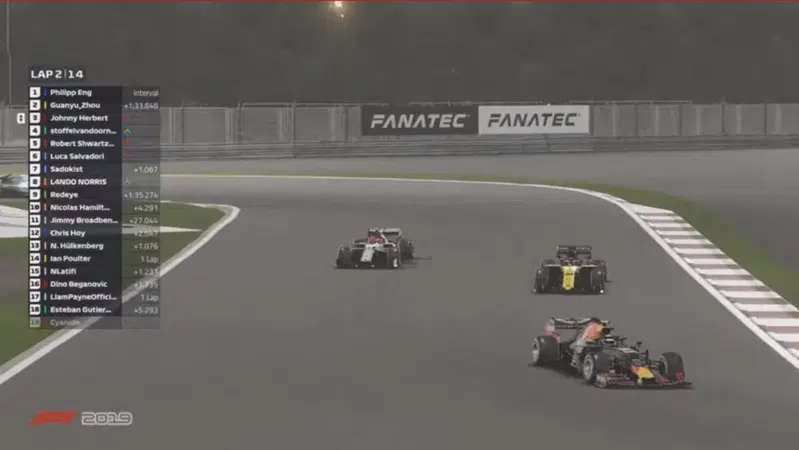 Formula 1: Zhou vince il Virtual GP del Bahrain