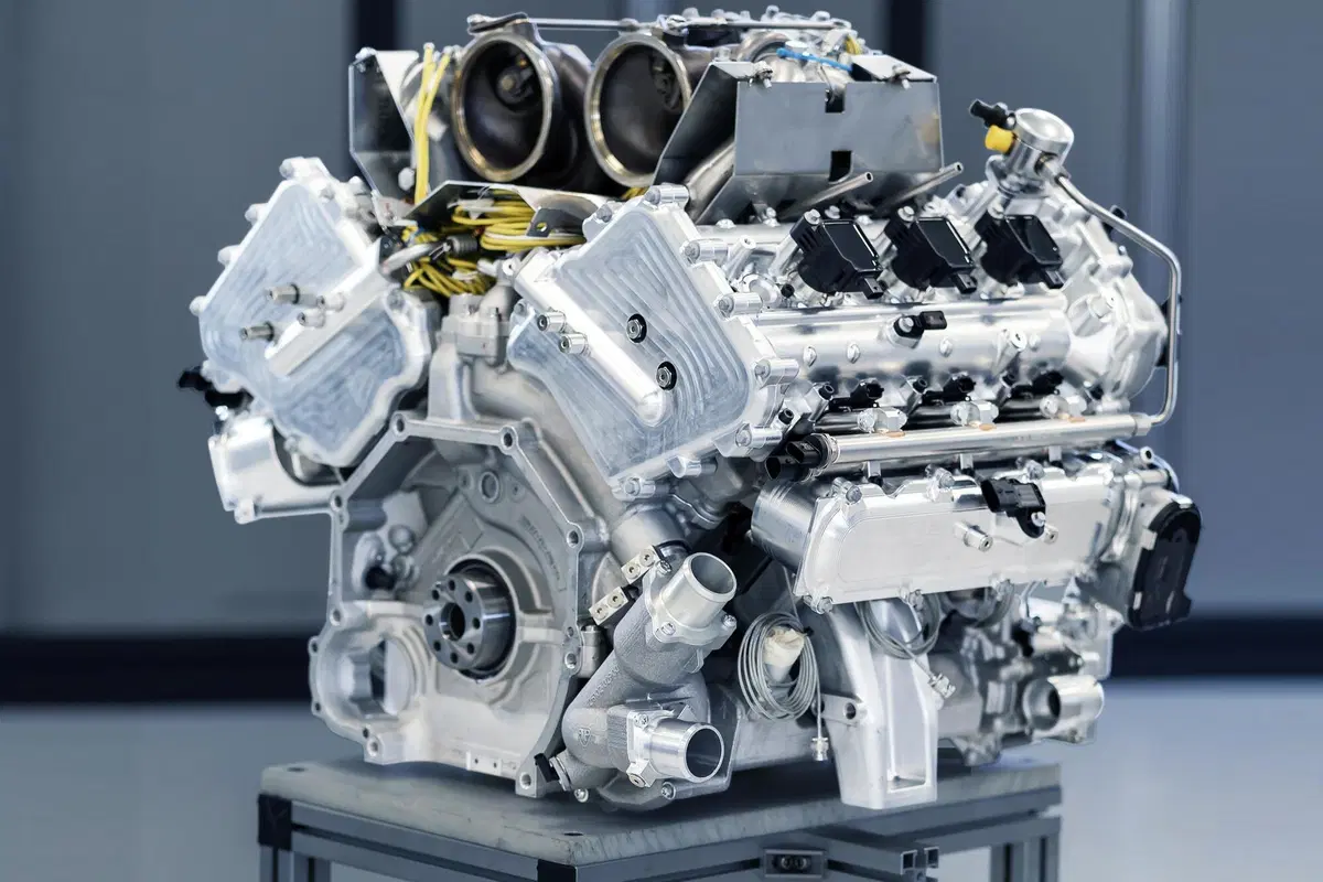 Aston Martin: test al banco per il nuovo V6 3.0L elettrificato [Video] (5)