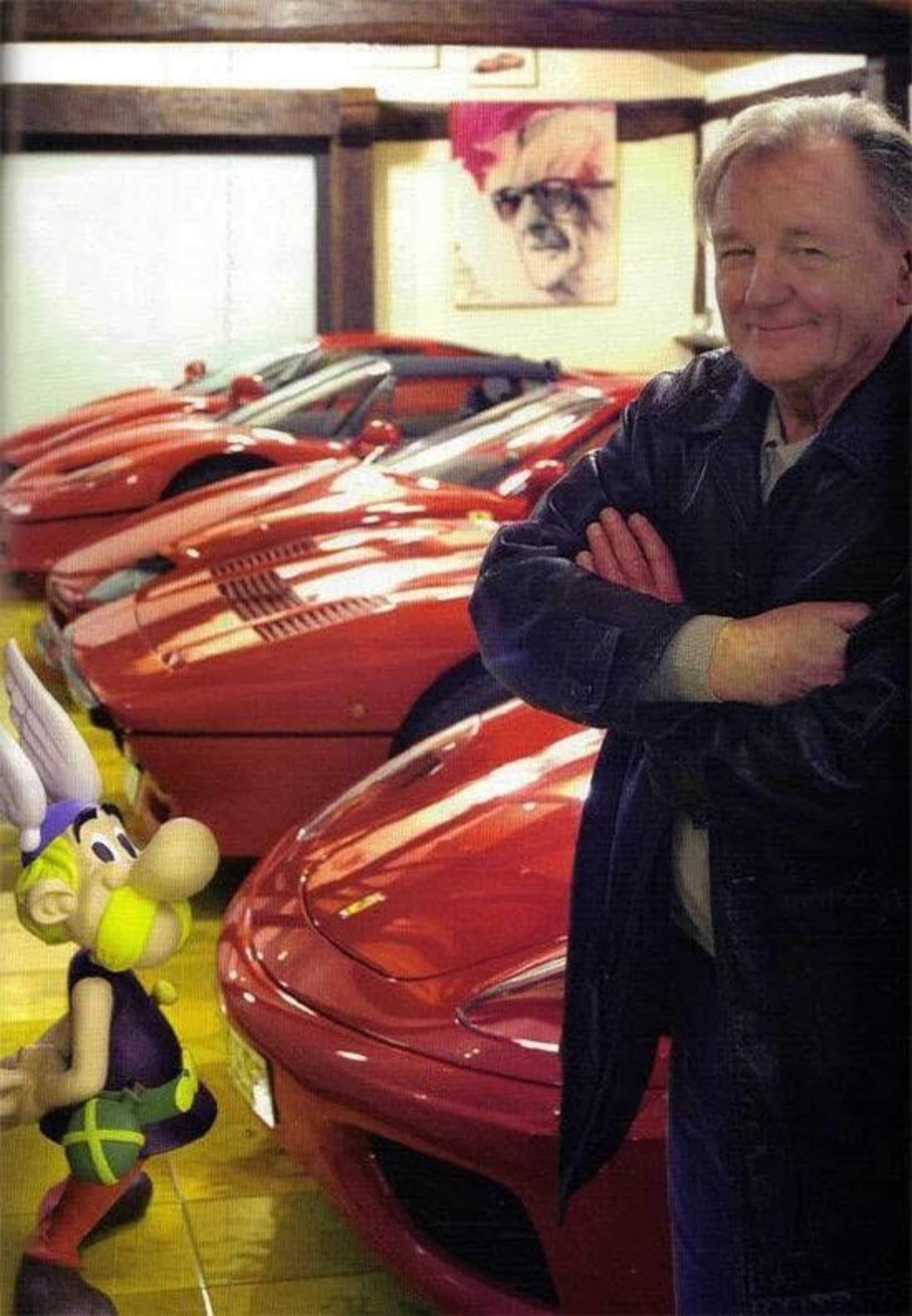Morto Albert Uderzo, pap&agrave; di Asterix e Obelix e appassionato di Ferrari