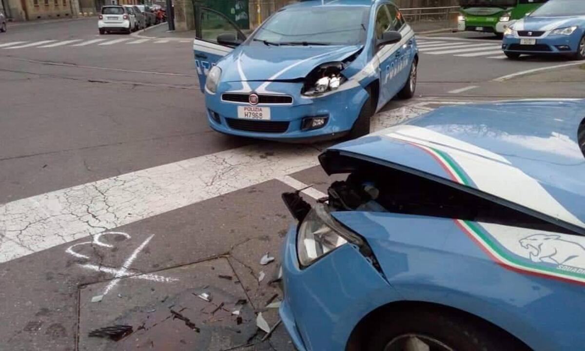 Scontro Fra Volanti Della Polizia Nella Milano Deserta. Nessun Ferito ...