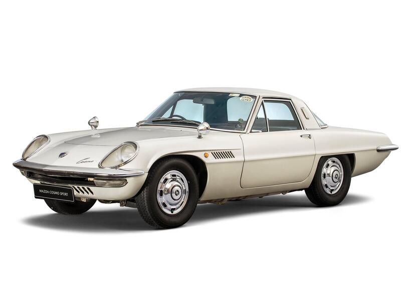 La Mazda Cosmo Sport, prima auto al mondo a sfruttare un motore Wankel a doppio rotore