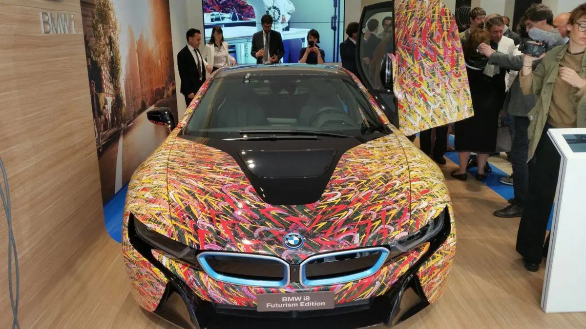 BMW i8 Futurism Edition: Garage Italia Customs si ispira a Giacomo Balla (2)
