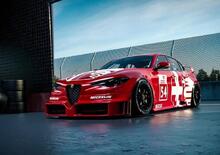 Alfa Romeo Giulia DTM: se fosse ispirata alla 155 V6 Ti... [Rendering]