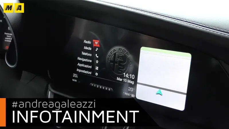 Alfa Romeo Giulia: Il focus sull'infotainment [Video]