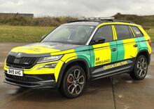 Skoda Kodiaq RS: supporto all'eliambulanza in UK