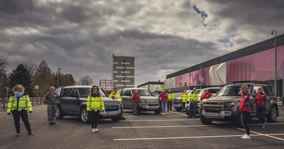 Jaguar e Land Rover: oltre 160 vetture di supporto per l'emergenza Covid-19