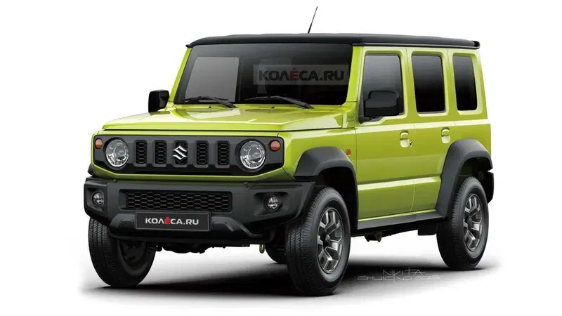 Suzuki: la grande Jimny a 5 porte per l'India